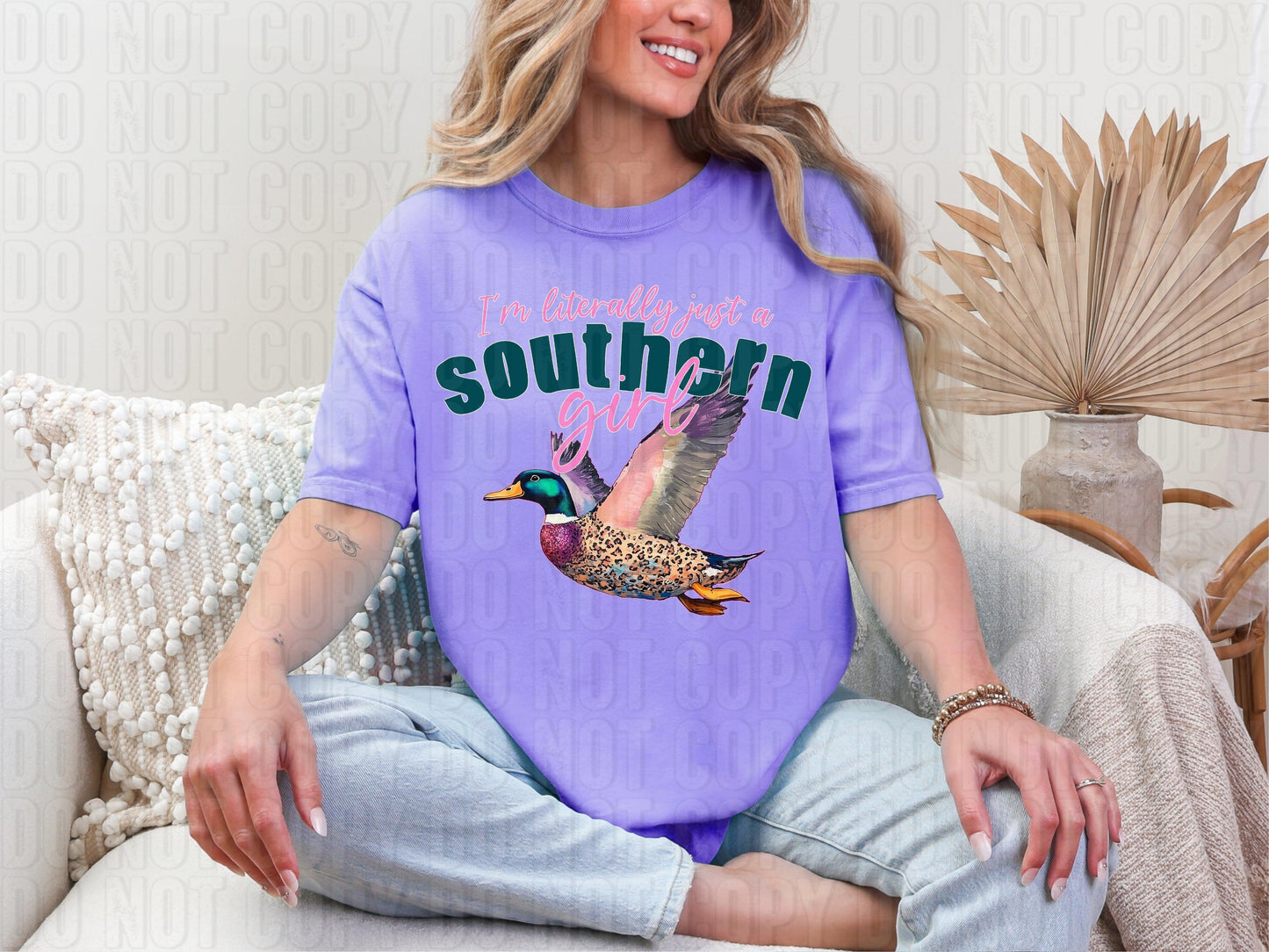 I'm Literally Just A Southern Girl DTF Transfer