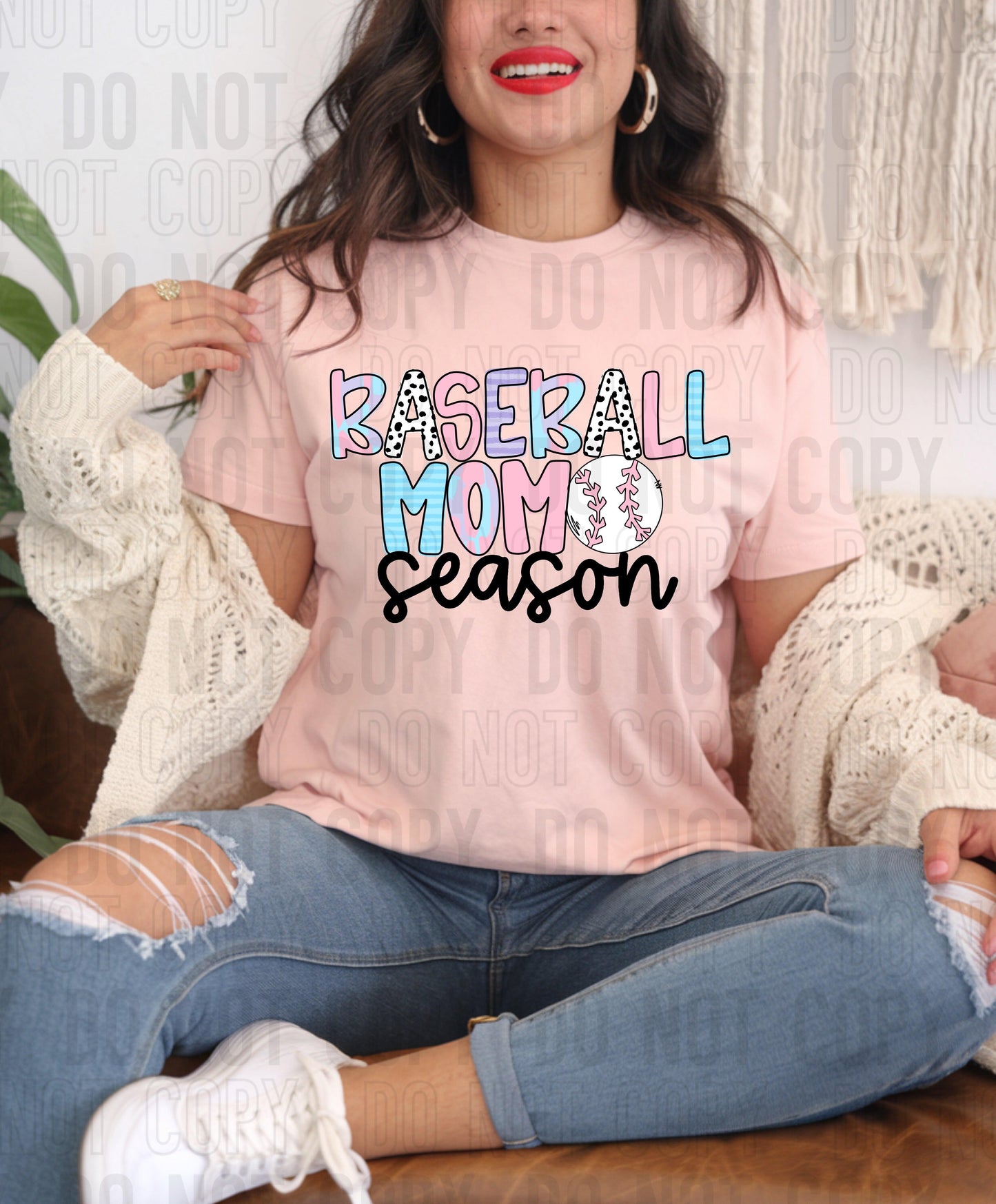 Baseball Mom Season DTF Transfer