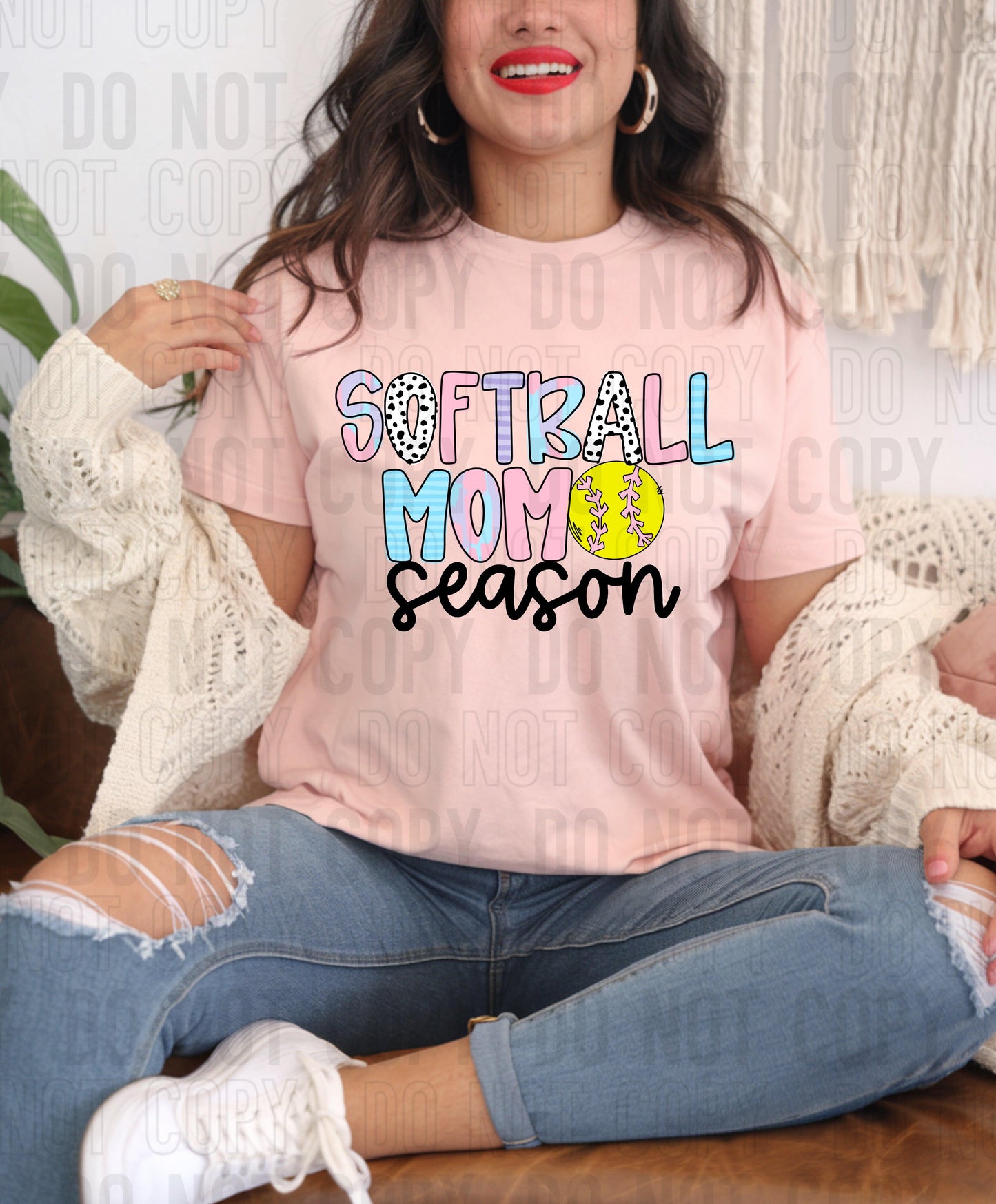 Softball Mom Season DTF Transfer