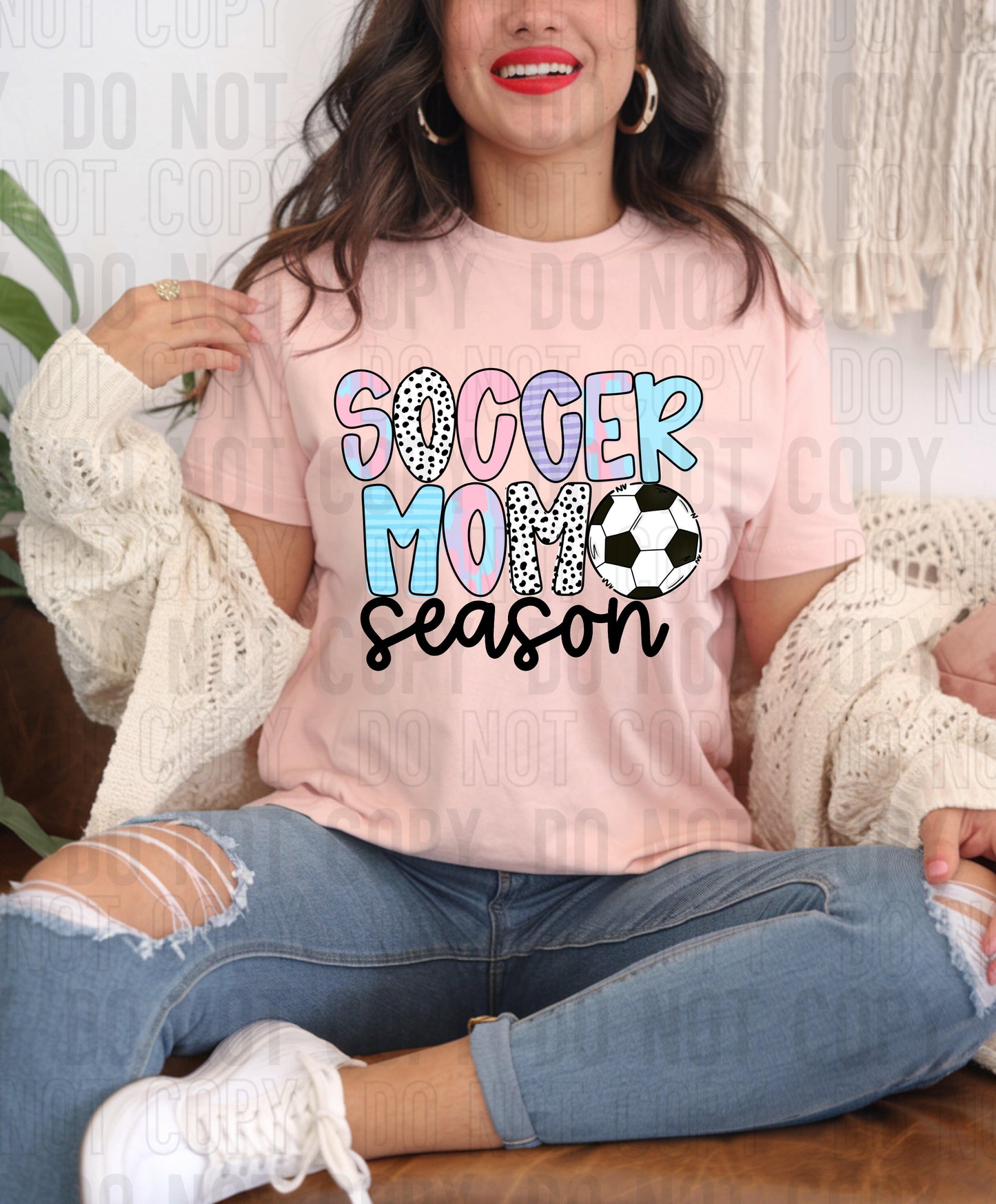 Soccer Mom Season DTF Transfer
