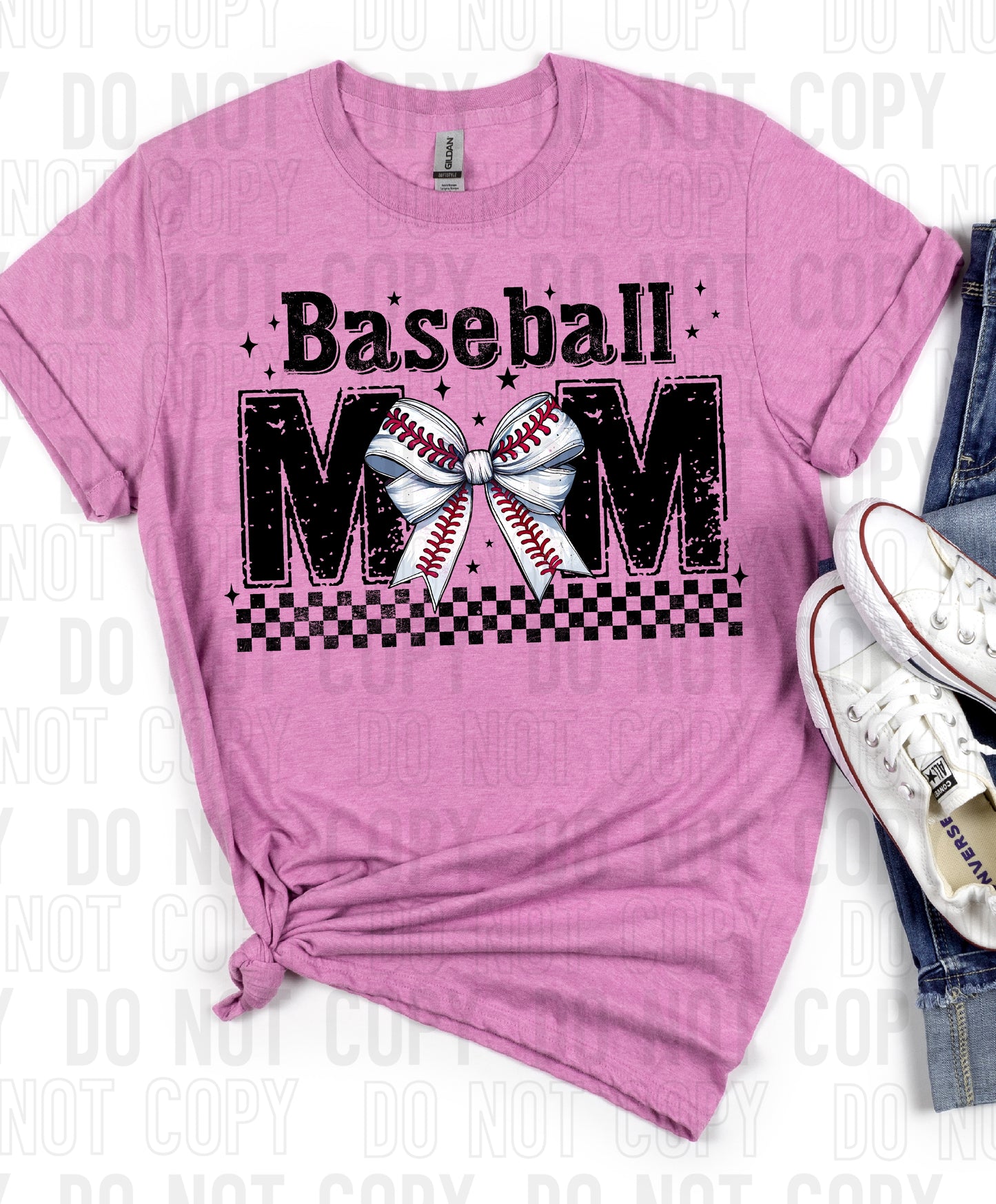 Baseball Mom DTF Transfer