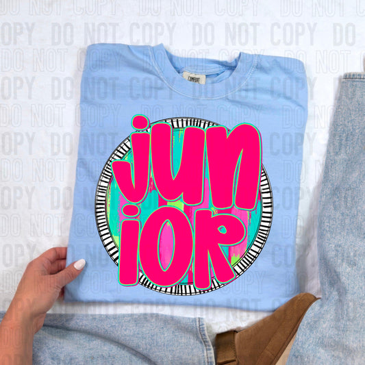 Junior Bright Circle Occupation DTF Transfer