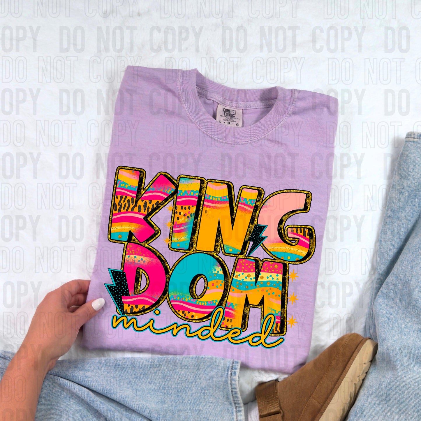 Kingdom Minded DTF Transfer