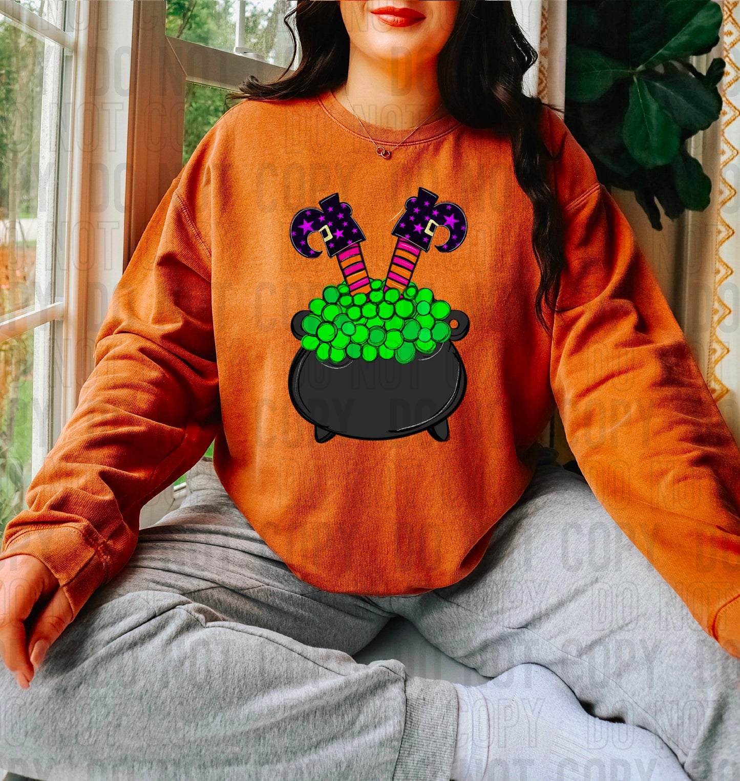 Brewing Pot DTF Transfer