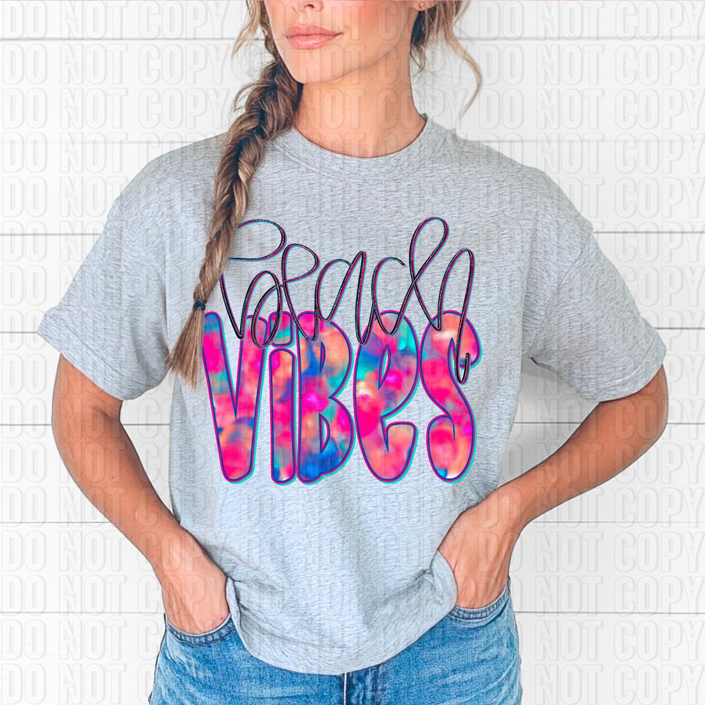 Beach Vibes DTF Transfer