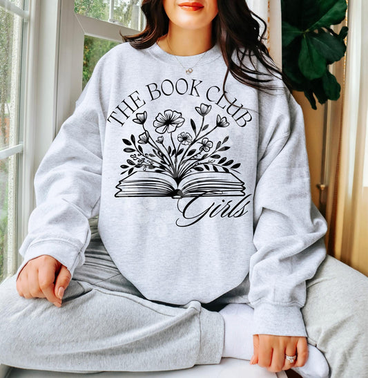 Book Club Girls DTF Transfer