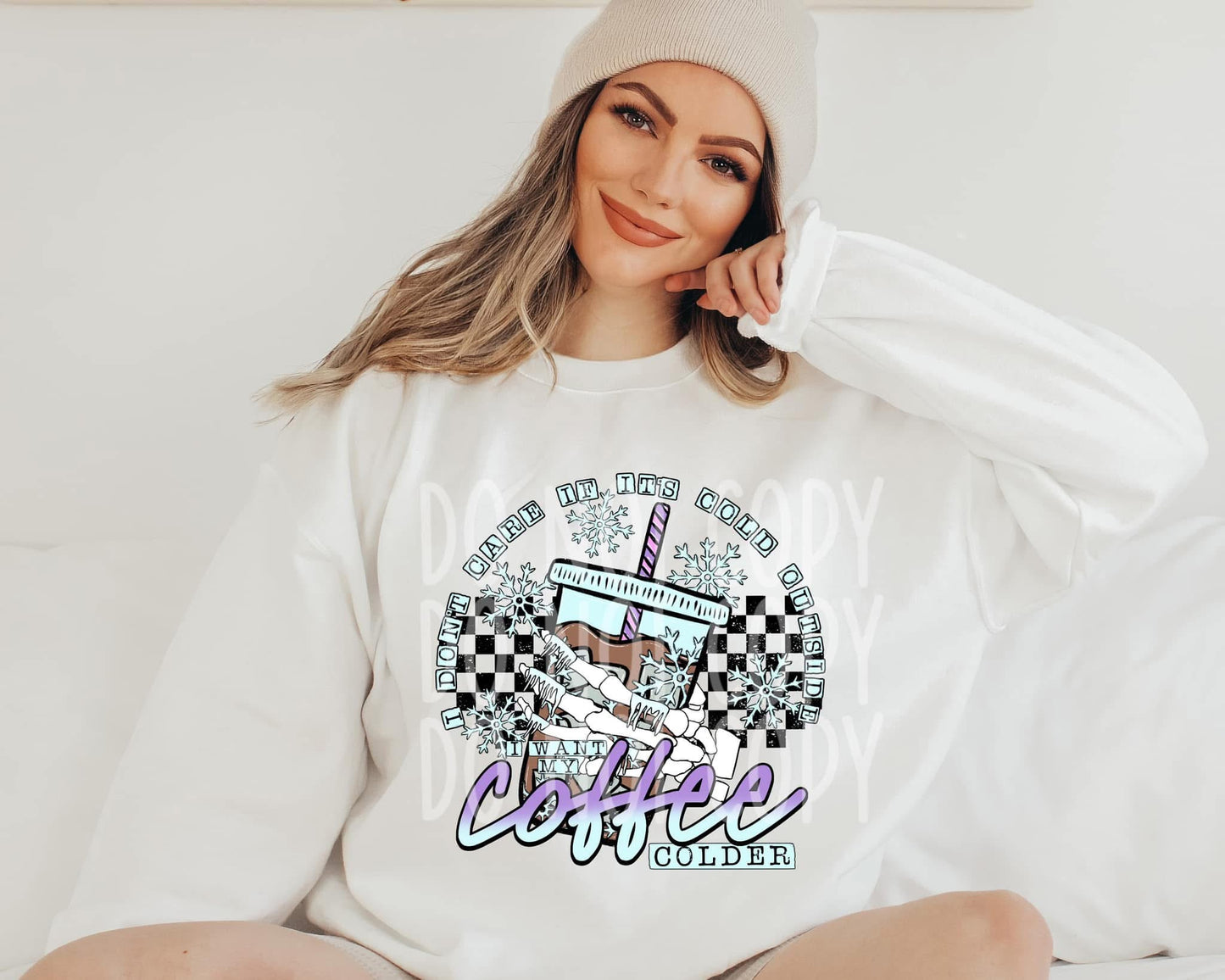 Coffee Colder DTF Transfer