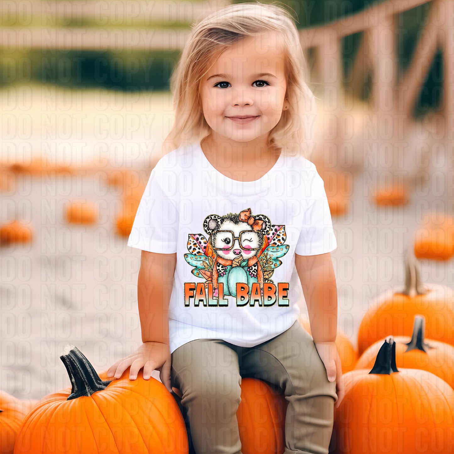 Fall Babe DTF Transfer