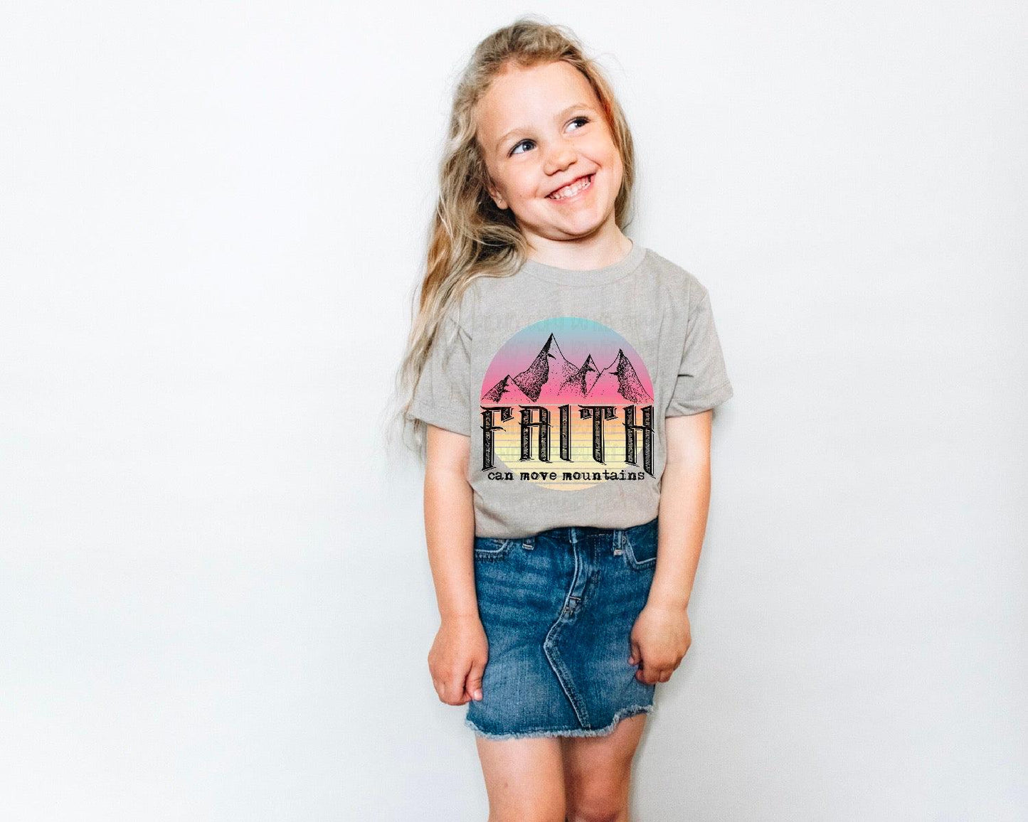 Faith Can Move Mountains DTF Transfer