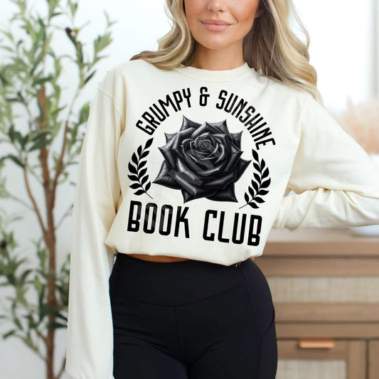 Grumpy & Sunshine Book Club DTF Transfer