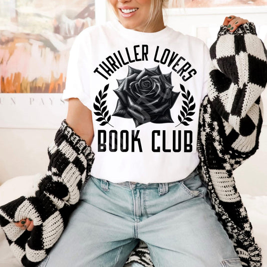 Thriller Lovers Book Club DTF Transfer