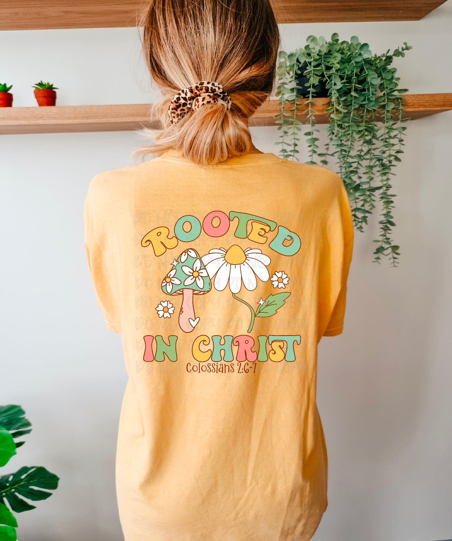 Rooted in Christ Front/Back DTF Transfer