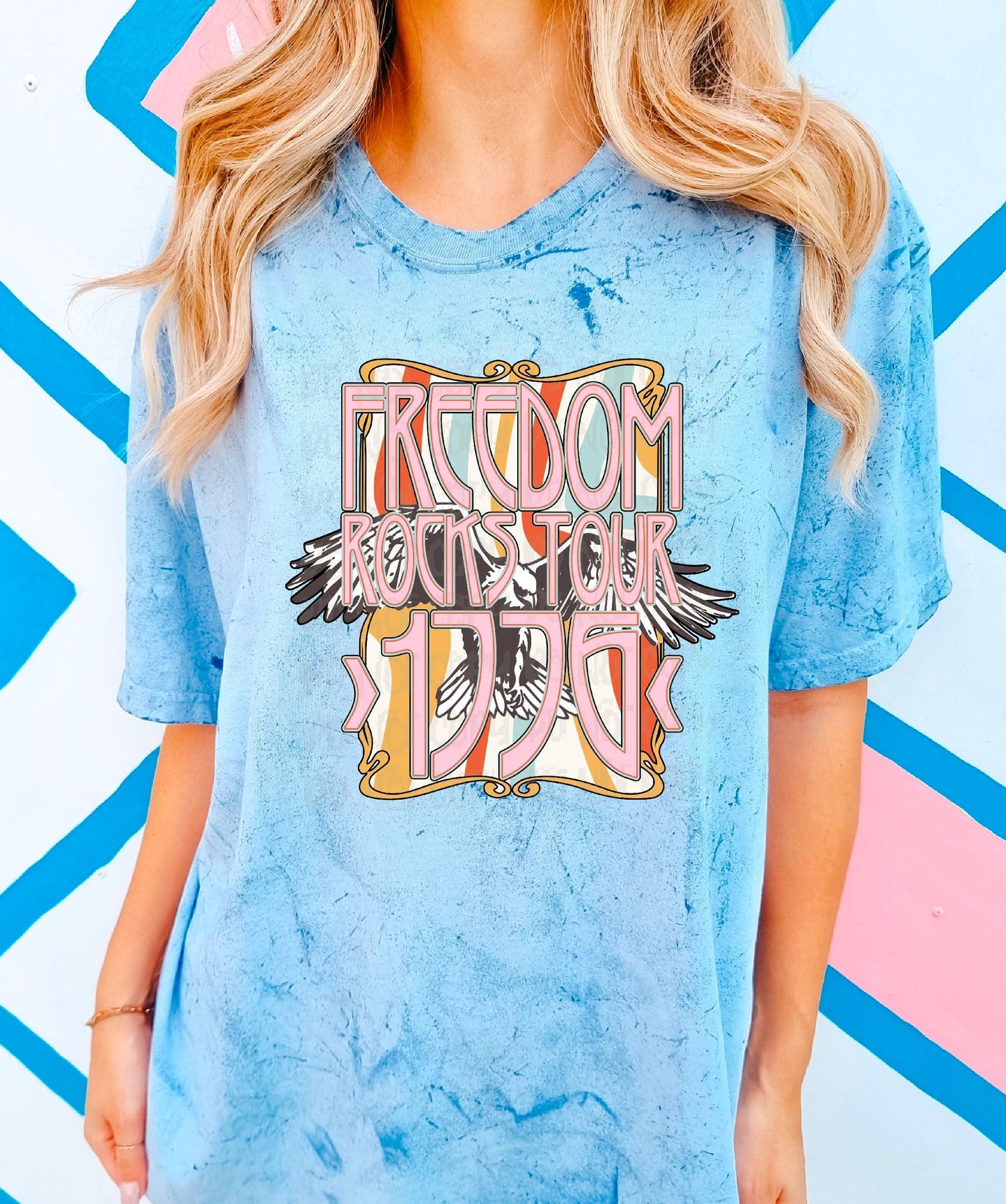 Freedom Rocks Tour DTF Transfer