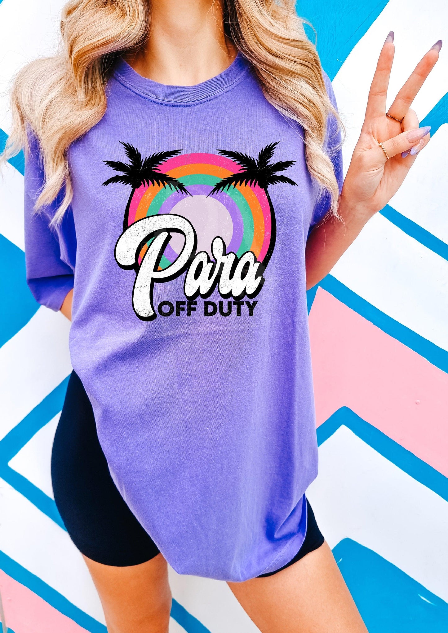 Para Off Duty DTF Transfer