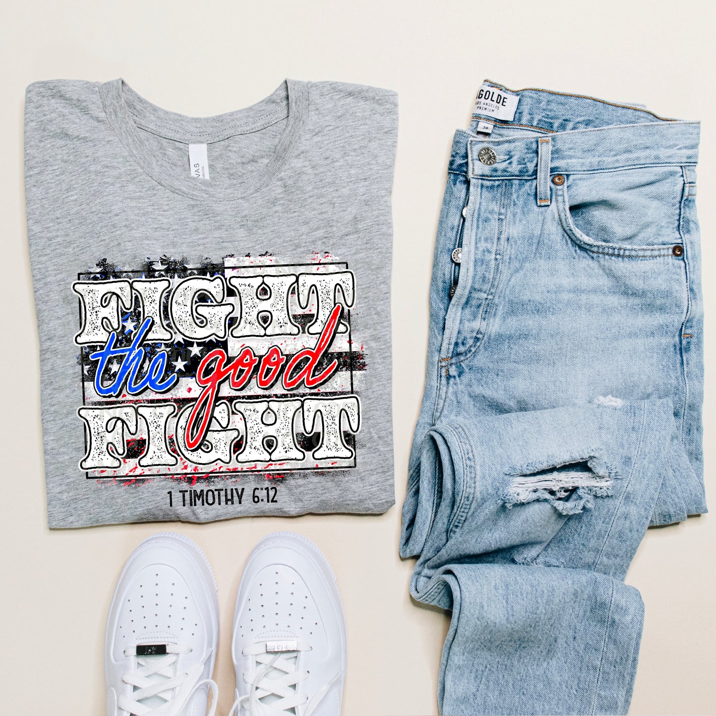 Fight The Good Fight DTF Transfer