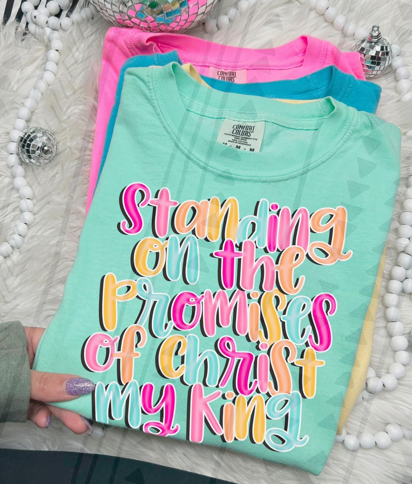 Standing On The Promises Of Christ DTF Transfer