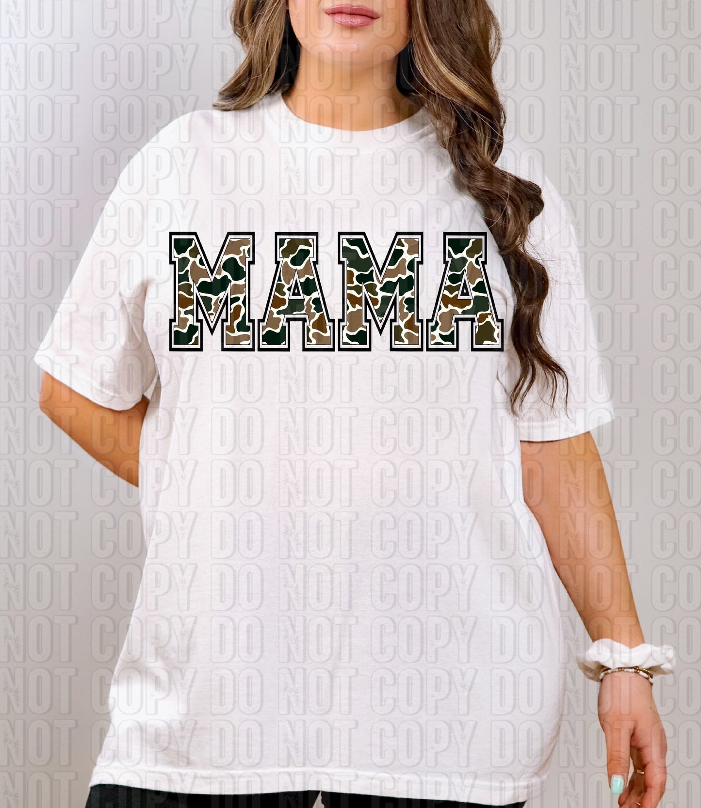 Mama Camo DTF Transfer