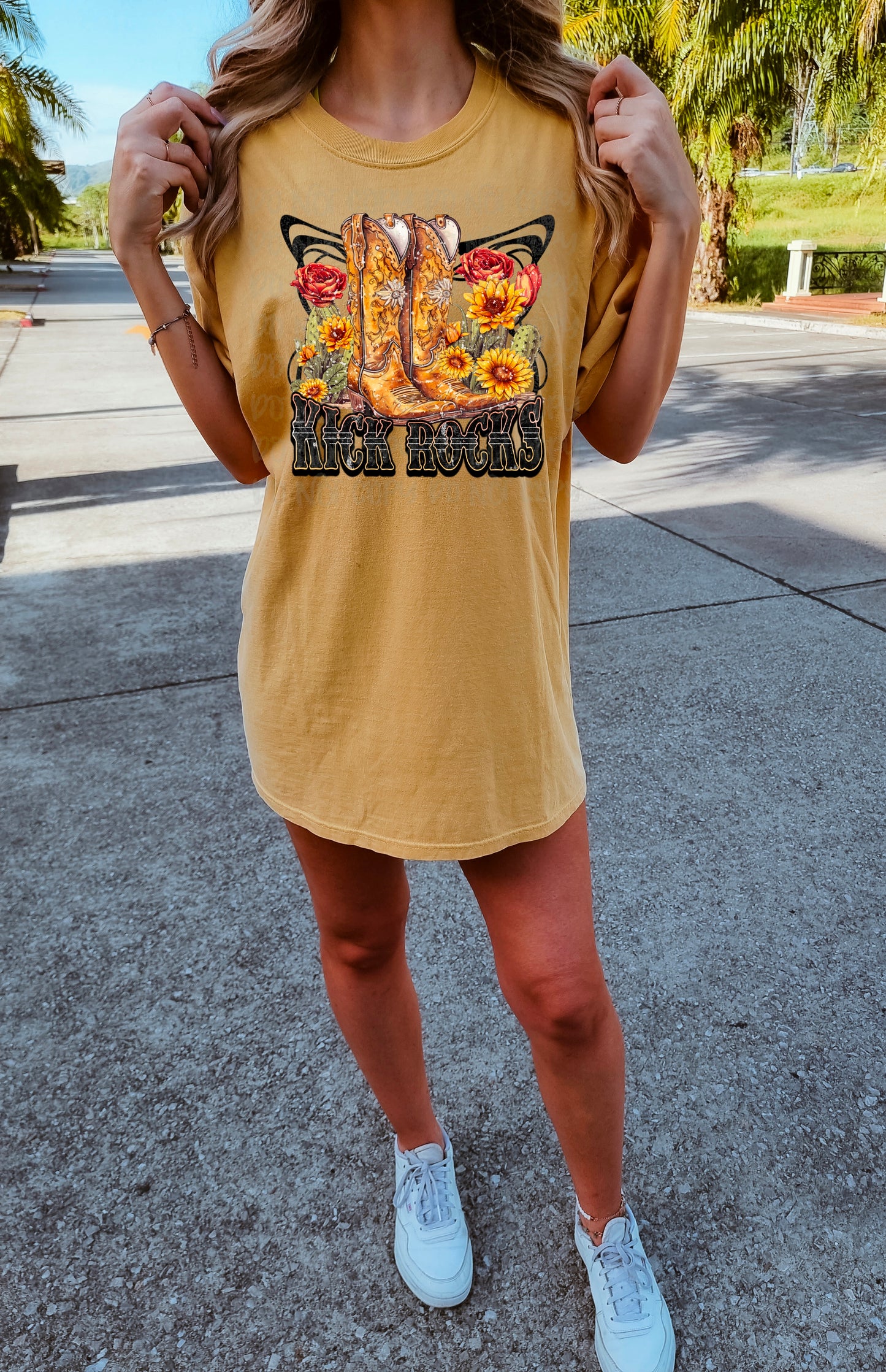 Kick Rocks DTF Transfer