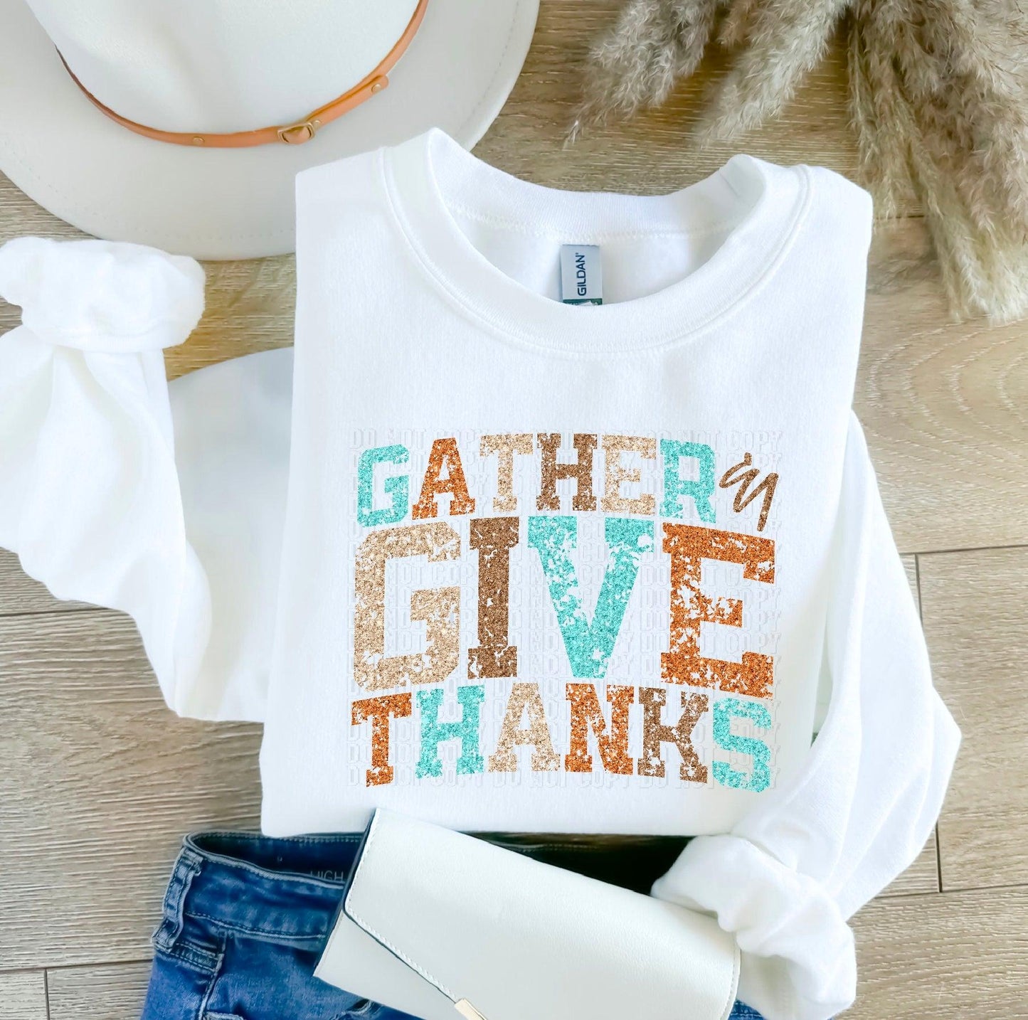 Gather & Give Thanks DTF Transfer