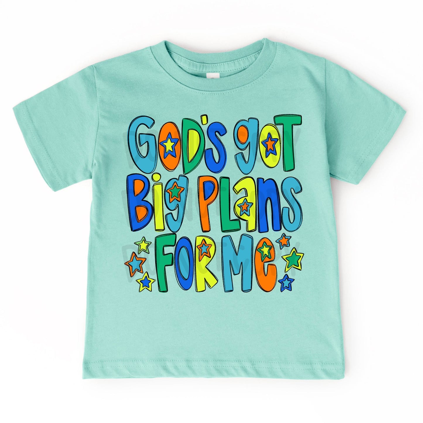 God's Got Big Plans For Me Boy DTF Transfer