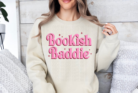 Bookish Baddie DTF Transfer