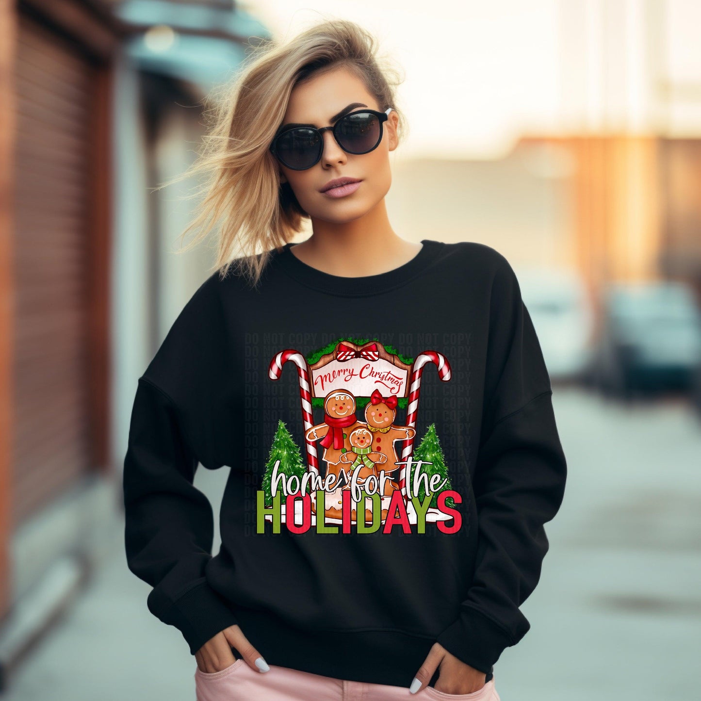 Home For The Holidays DTF Transfer