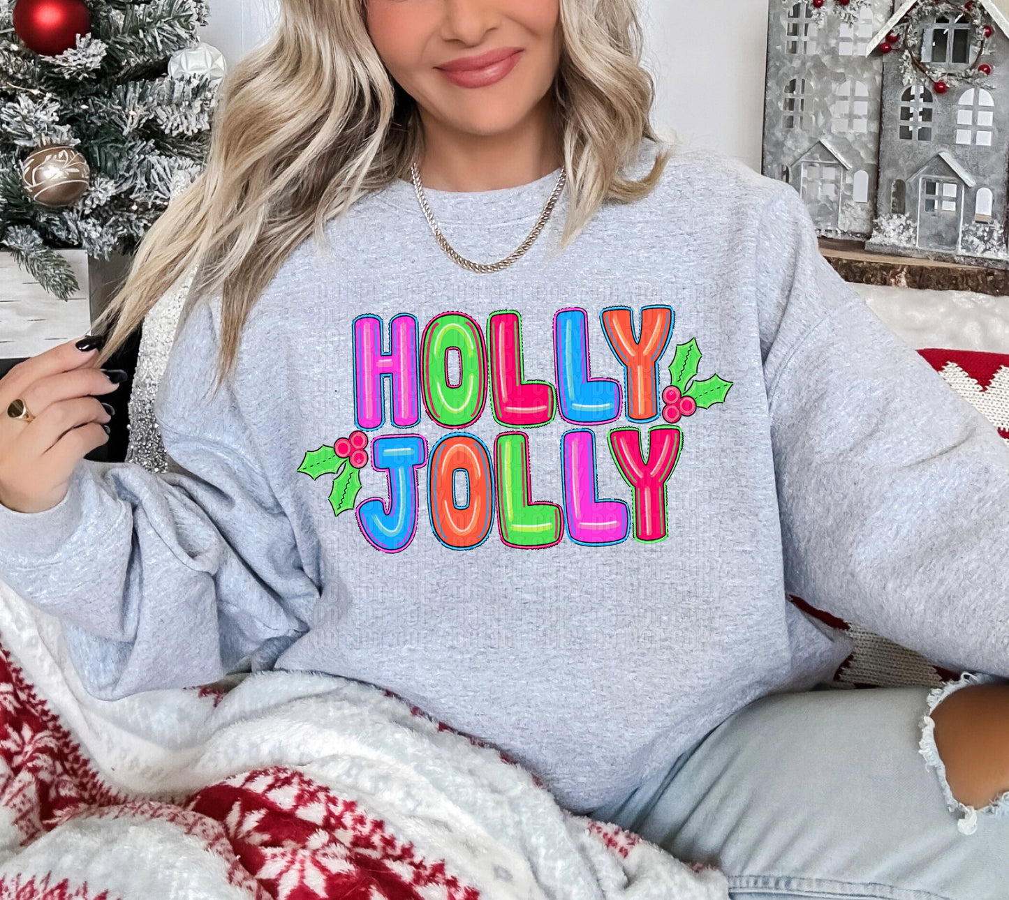 Holly Jolly Bright DTF Transfer