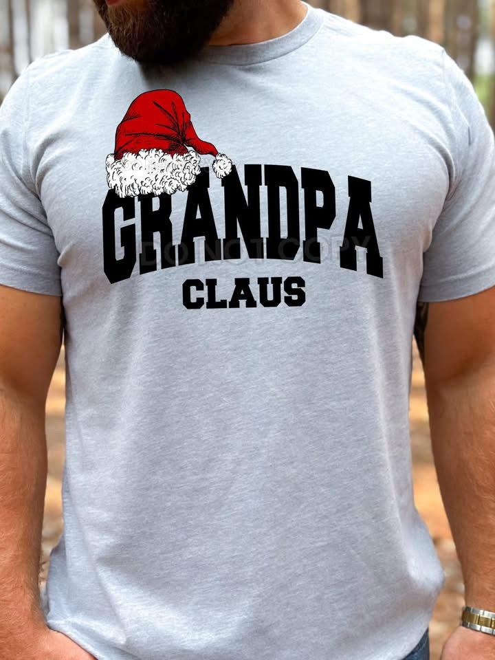 Grandpa Claus DTF Transfer
