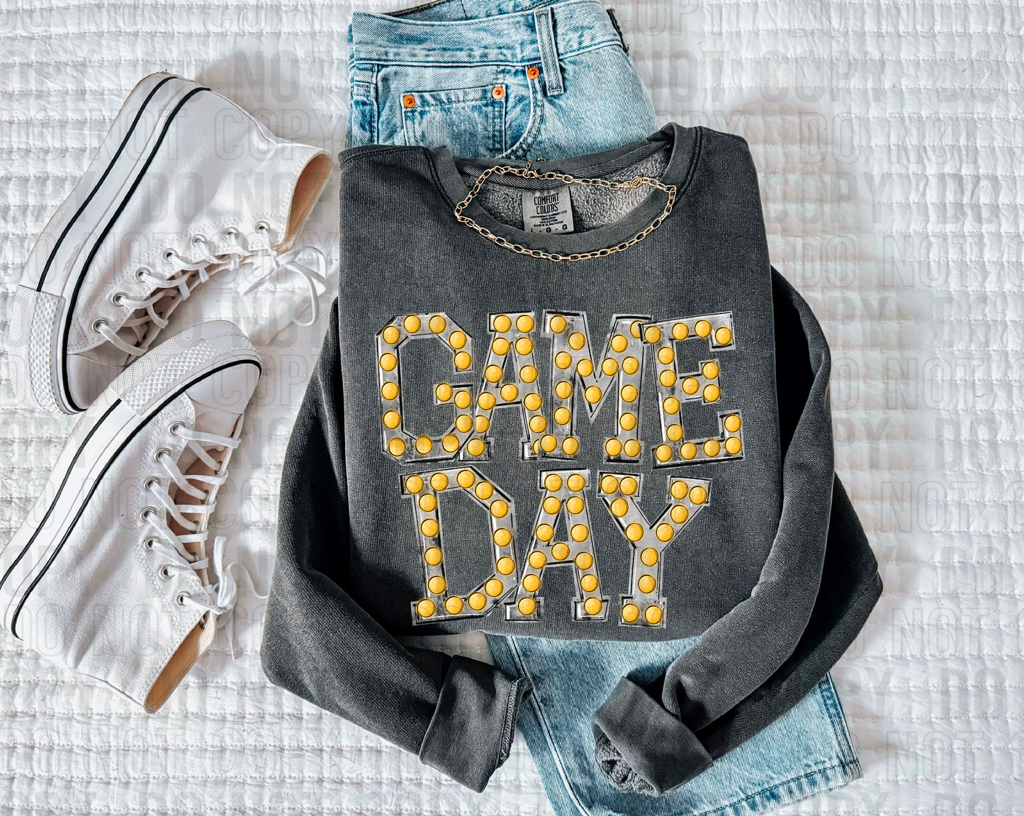 Game Day Marquee DTF Transfer