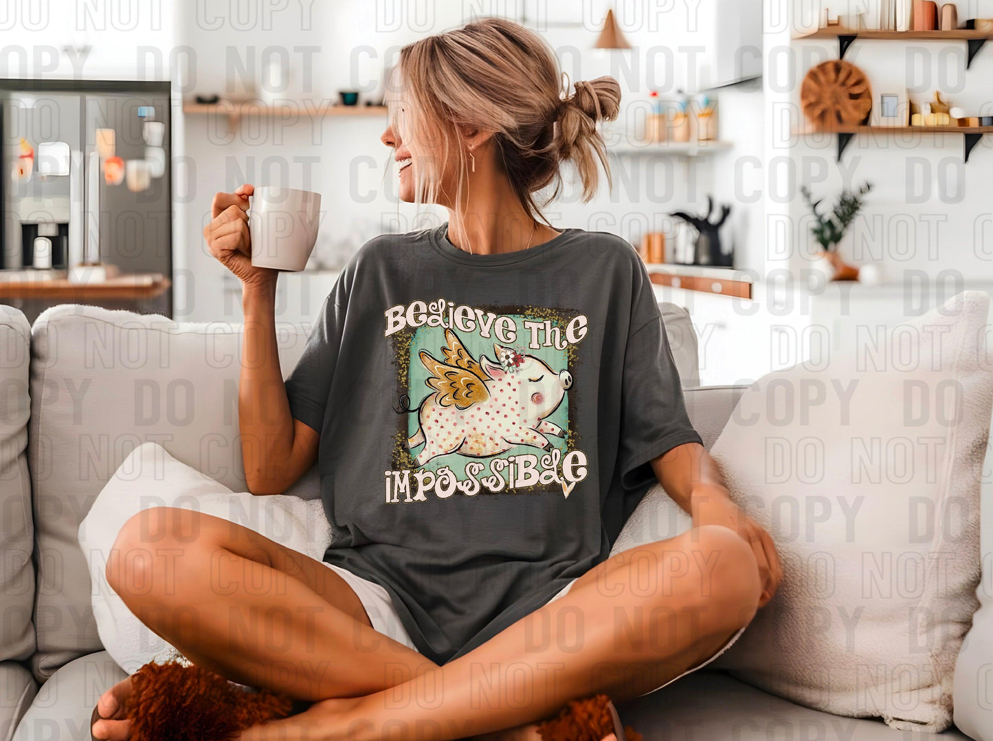 Believe The Impossible DTF Transfer