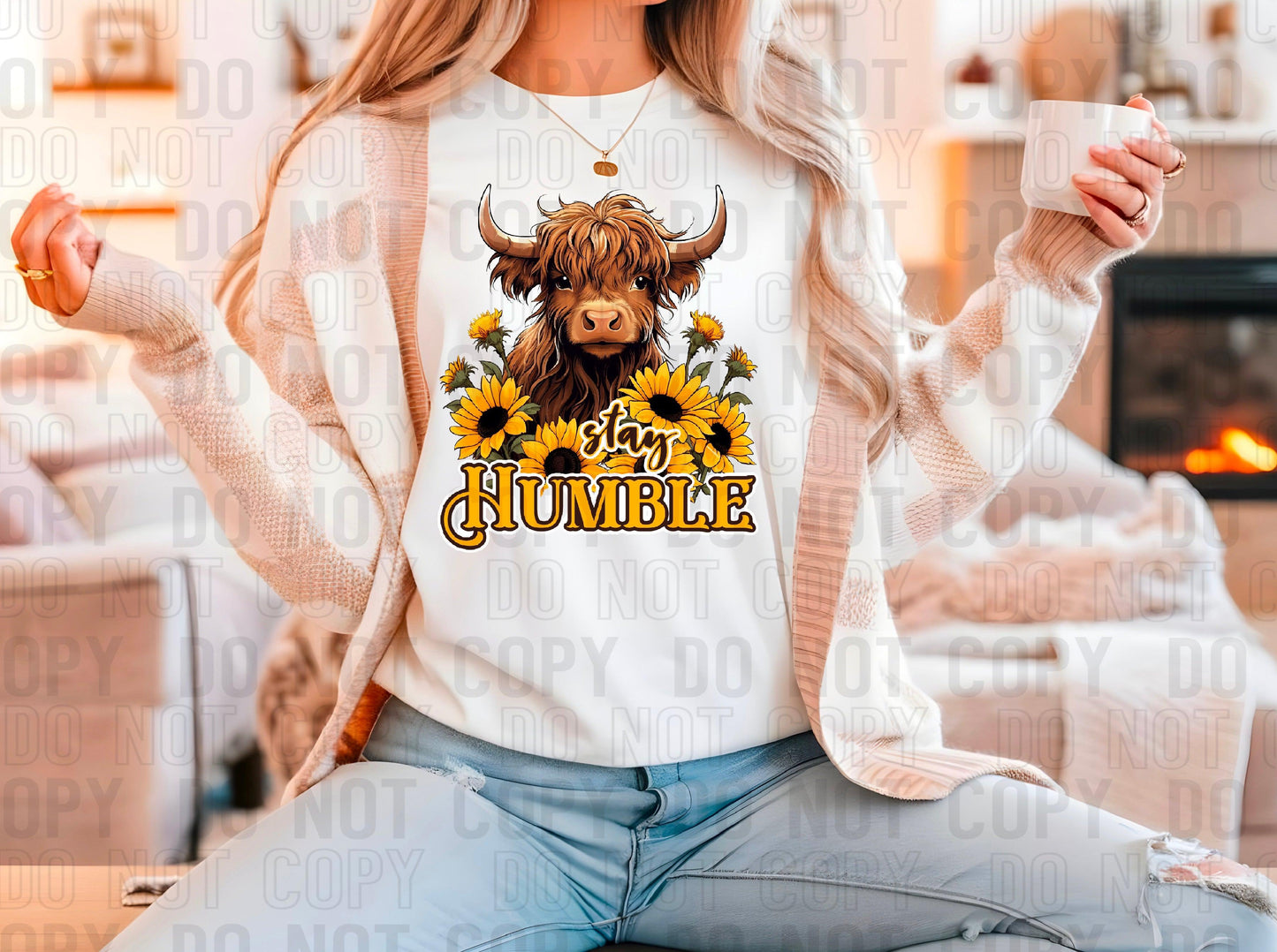 Stay Humble DTF Transfer