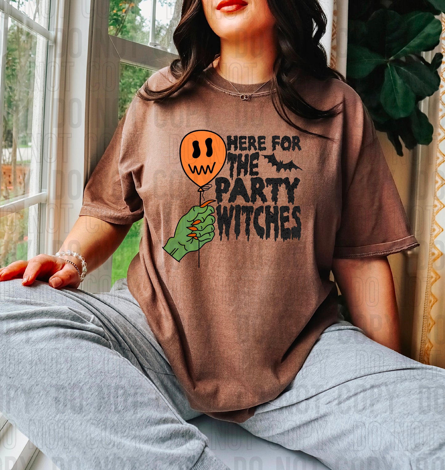 Here For The Party Witches DTF Transfer