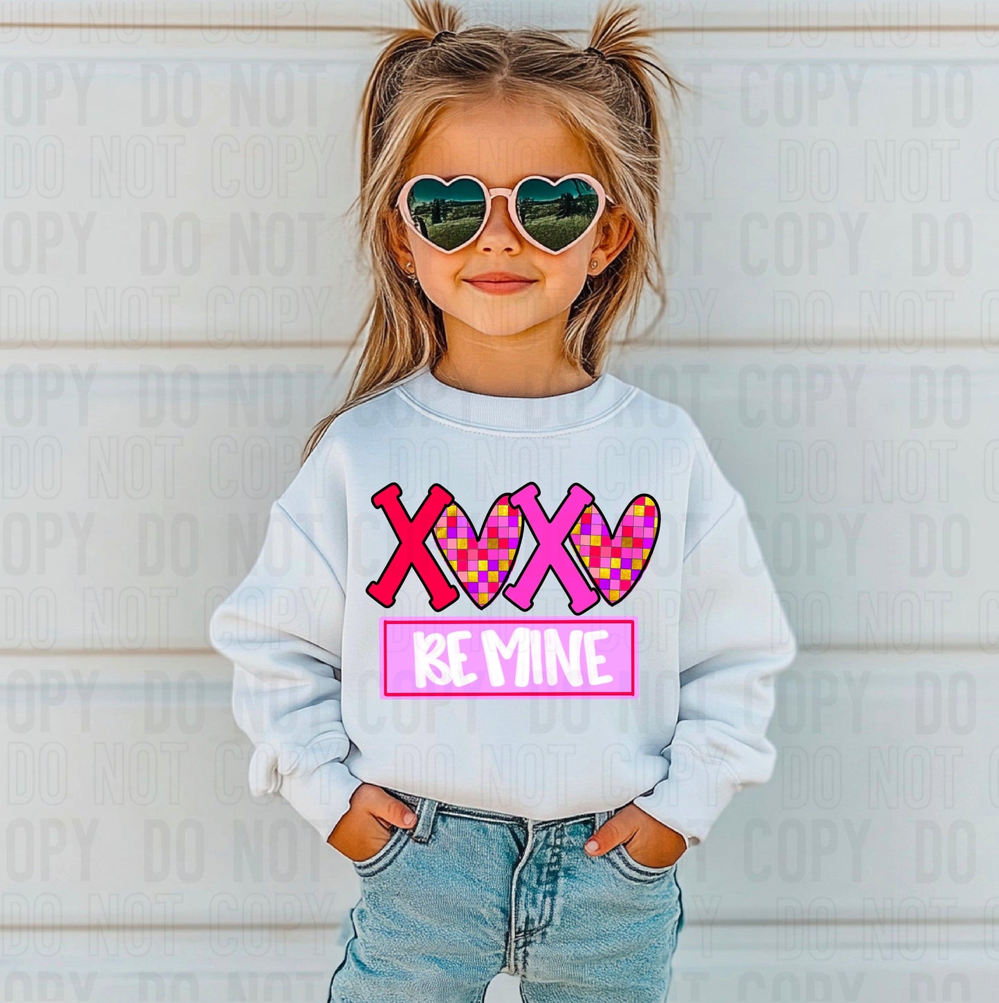 Xoxo Be Mine DTF Transfer