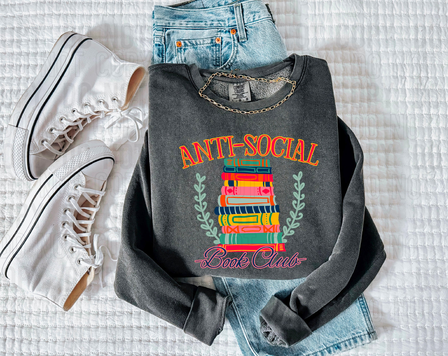 Anti-social Book Club DTF Transfer