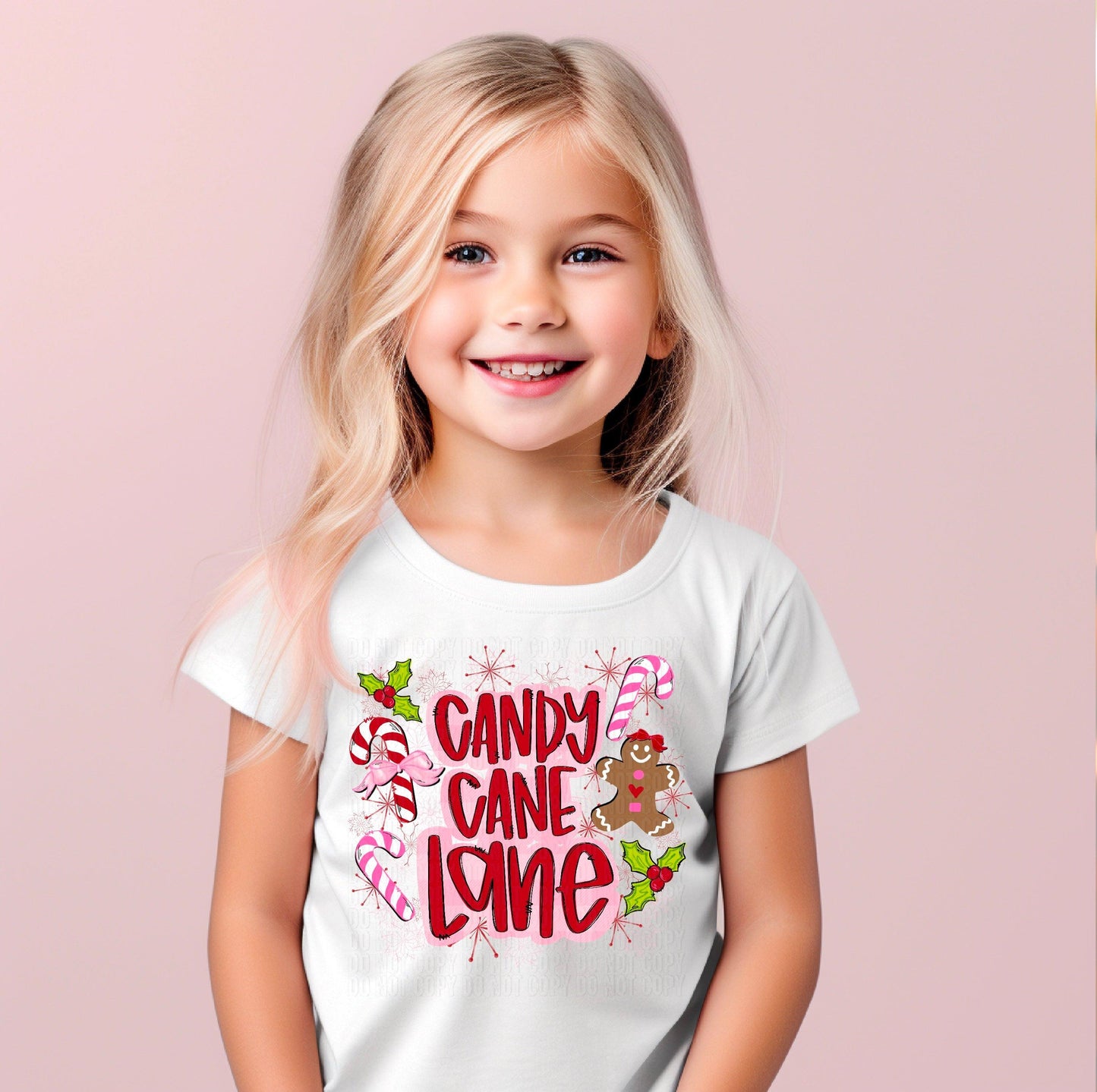 Candy Cane Lane DTF Transfer