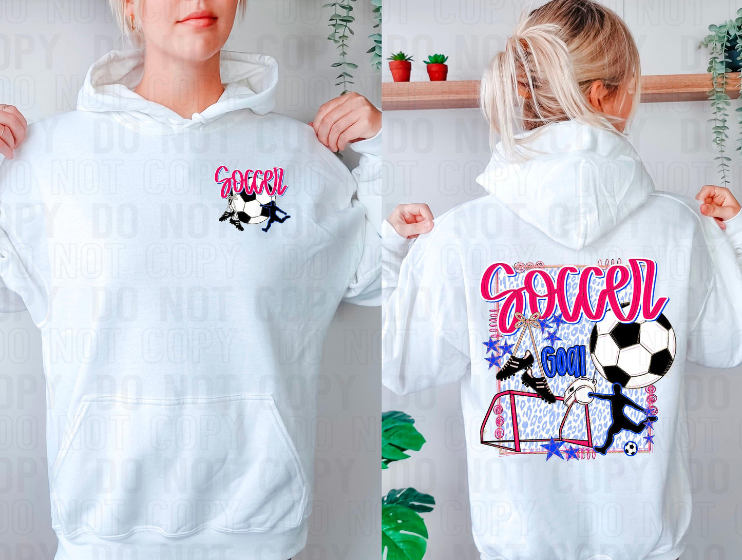 Soccer Front/Back DTF Transfer