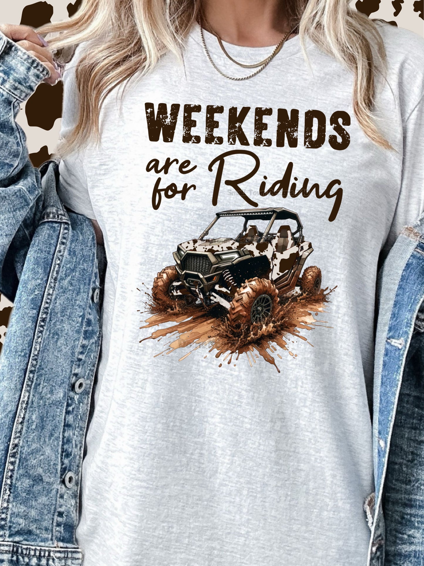 Weekends Are For Riding DTF Transfer