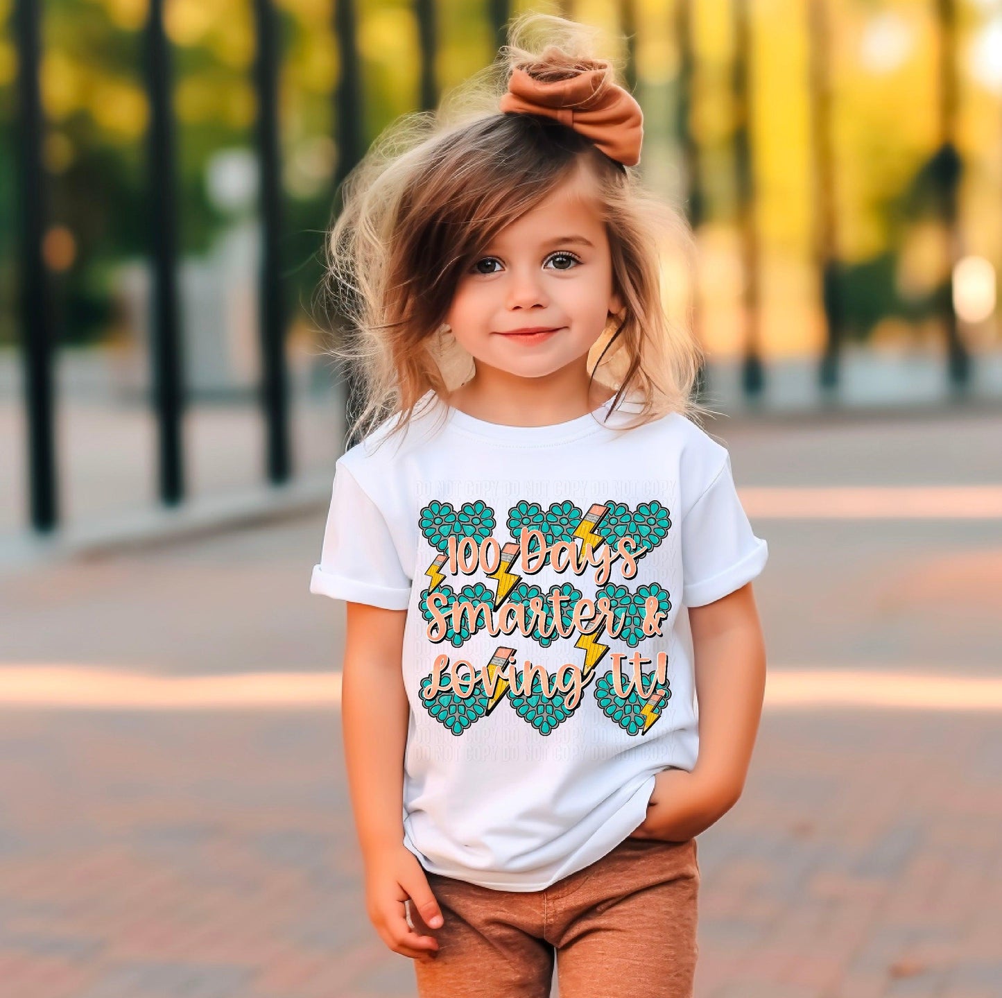 100 Days Smarter & Loving It DTF Transfer