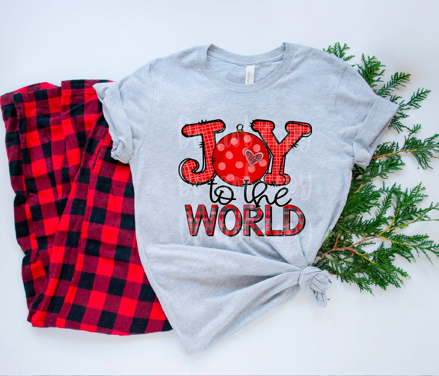 Joy To The World DTF Transfer