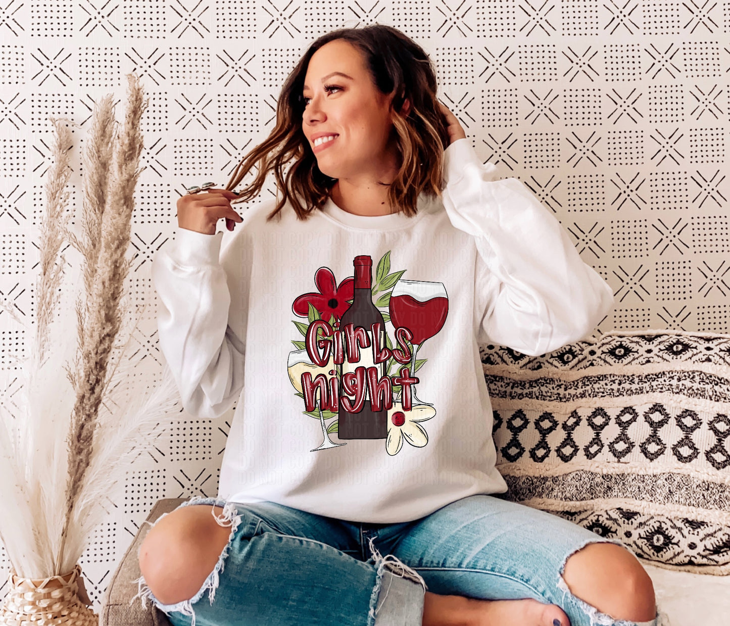 Girls Night DTF Transfer