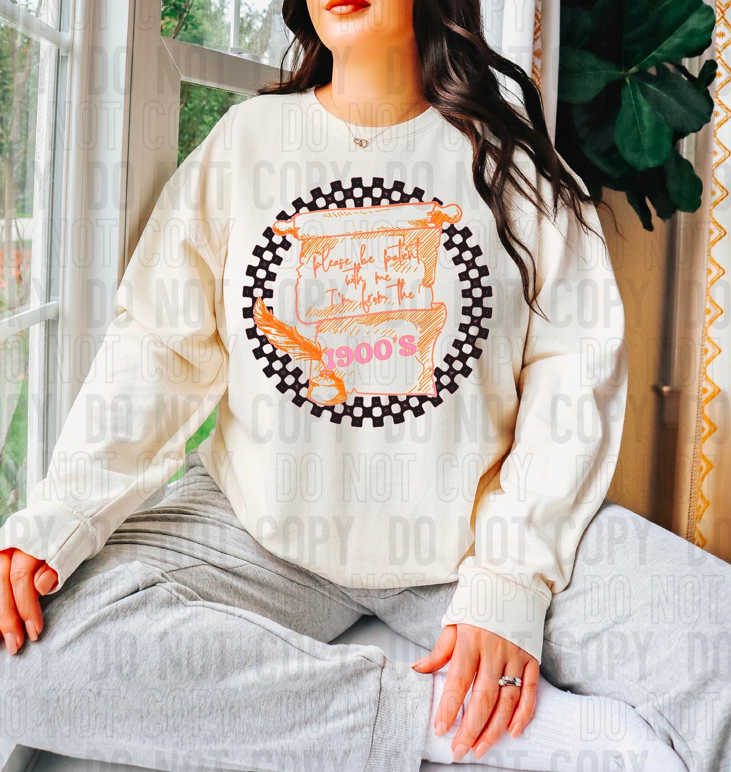 Please Be Patient DTF Transfer