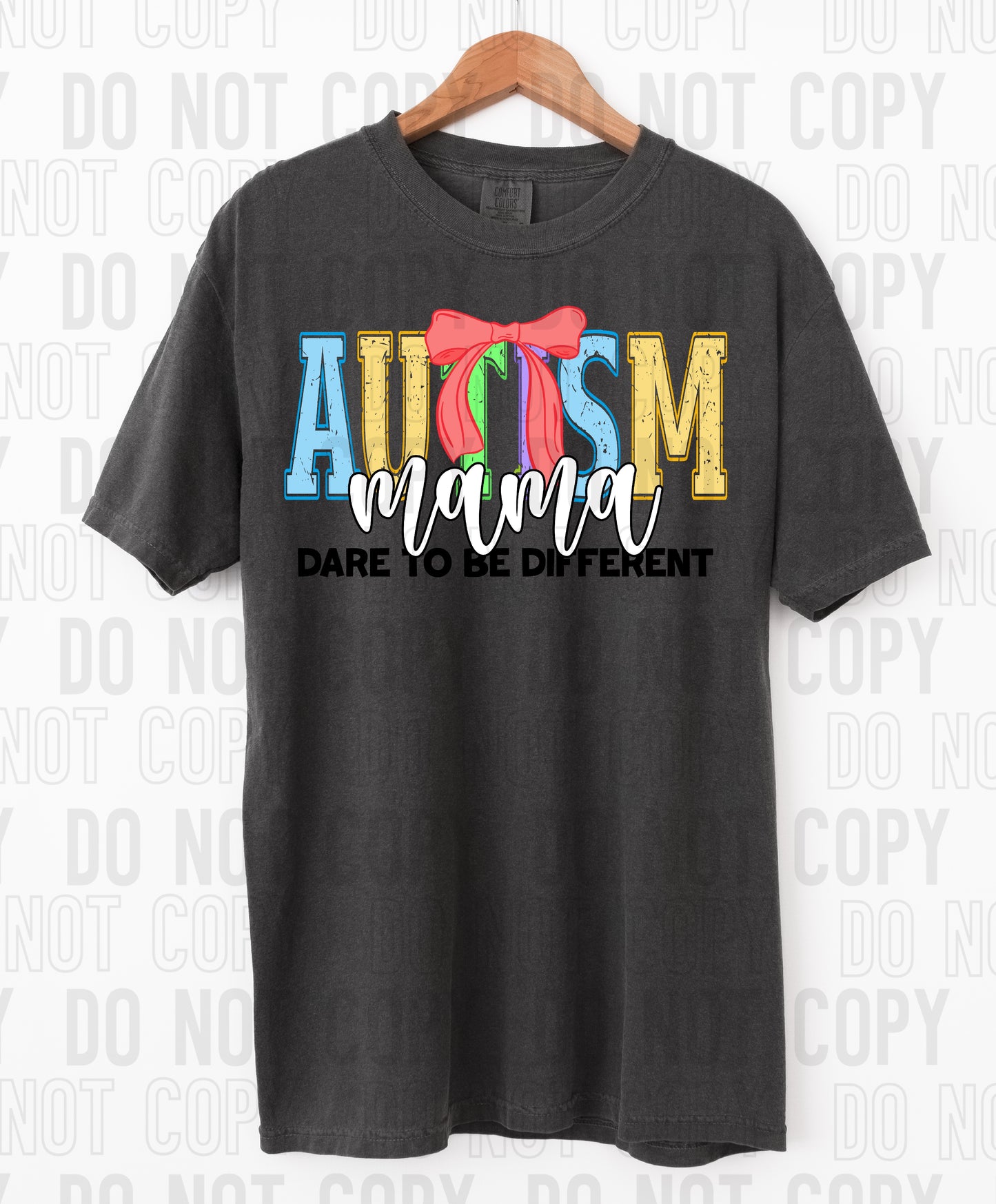 Autism Mama Dare To Be Different DTF Transfer