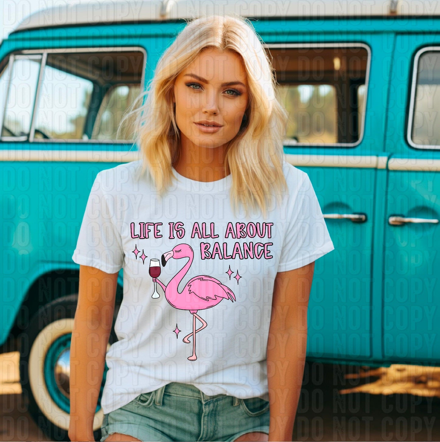 Life Is All About Balance DTF Transfer
