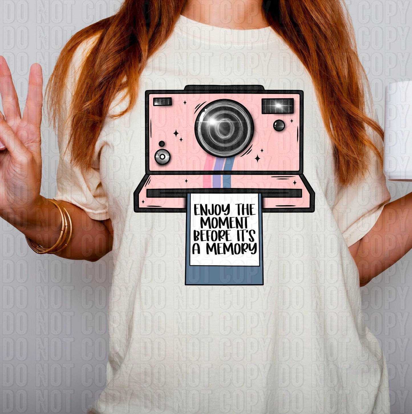 Enjoy The Moment Before It's A Memory DTF Transfer