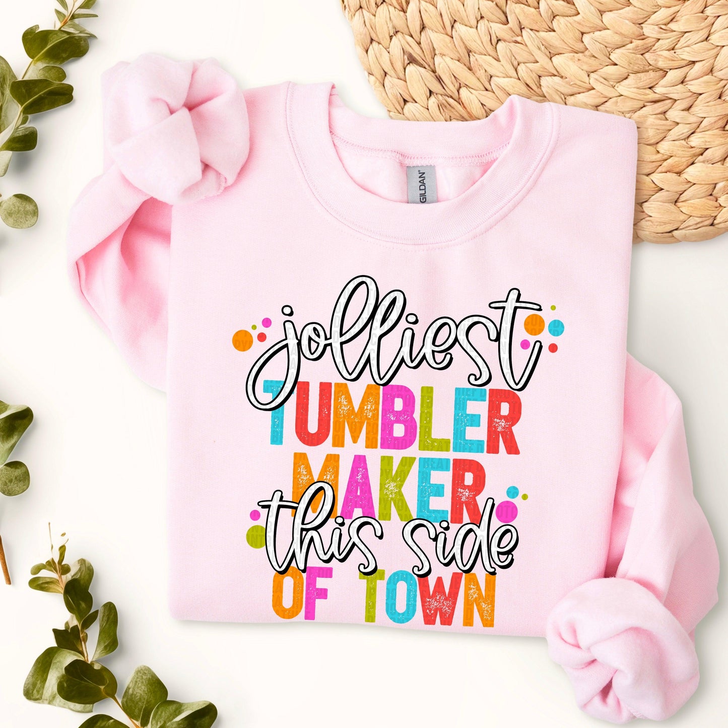 Jolliest Tumbler Maker DTF Transfer