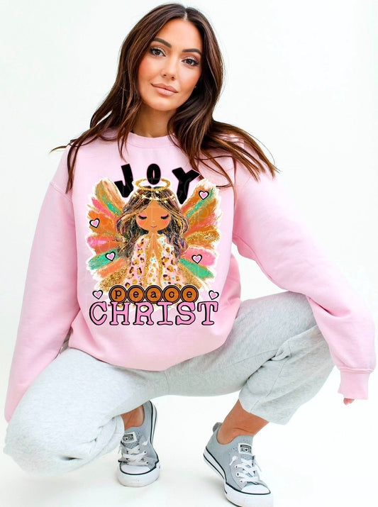 Joy Peace Christ DTF Transfer
