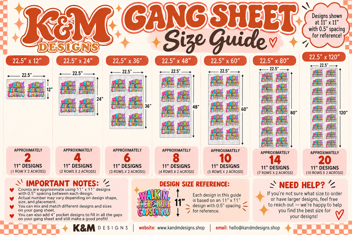 Custom Gang Sheet
