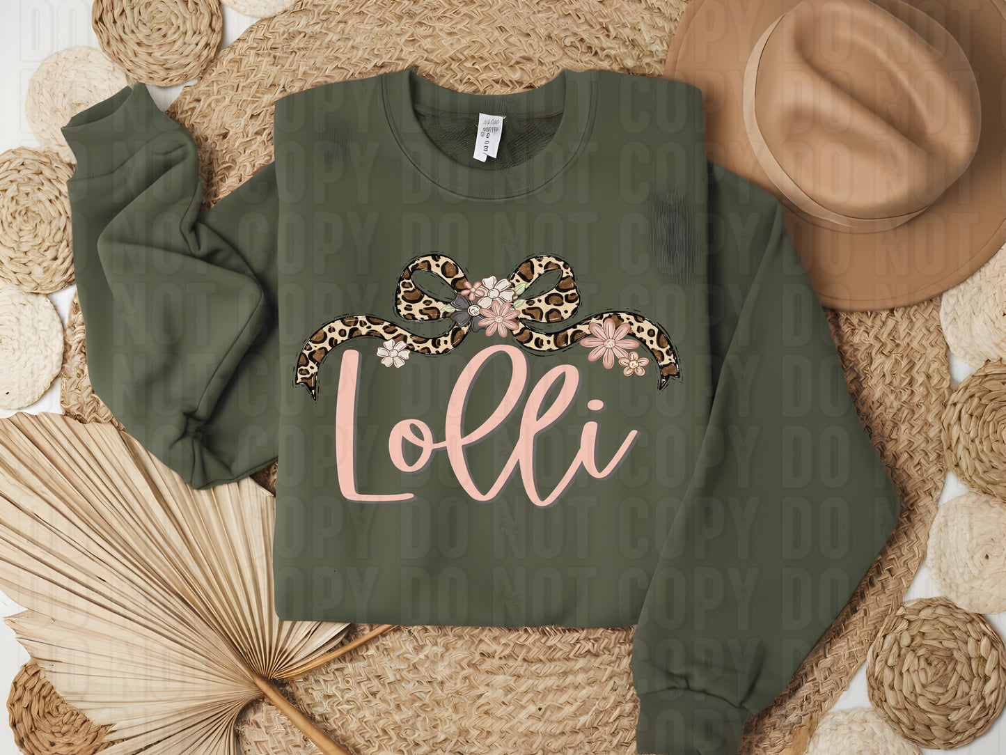 Lolli Leopard Coquette DTF Transfer