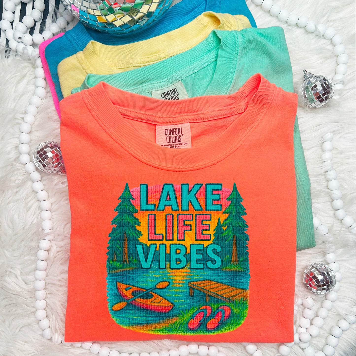 Lake Life Vibes DTF Transfer