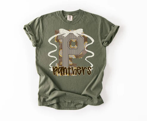 Large Leopard Prepster Custom Team Name DTF Transfer